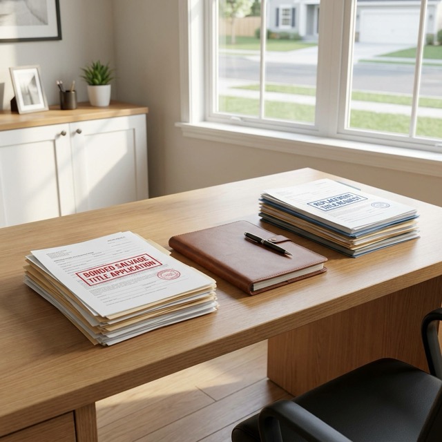 duplicate bonded salvage title paths Florida - replacement title options