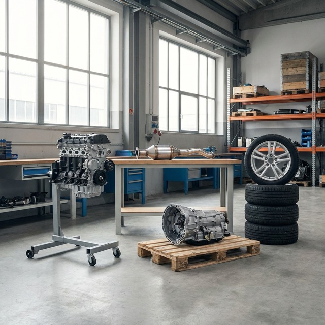 high value used parts Illinois - catalytic converter transmission wheels engine