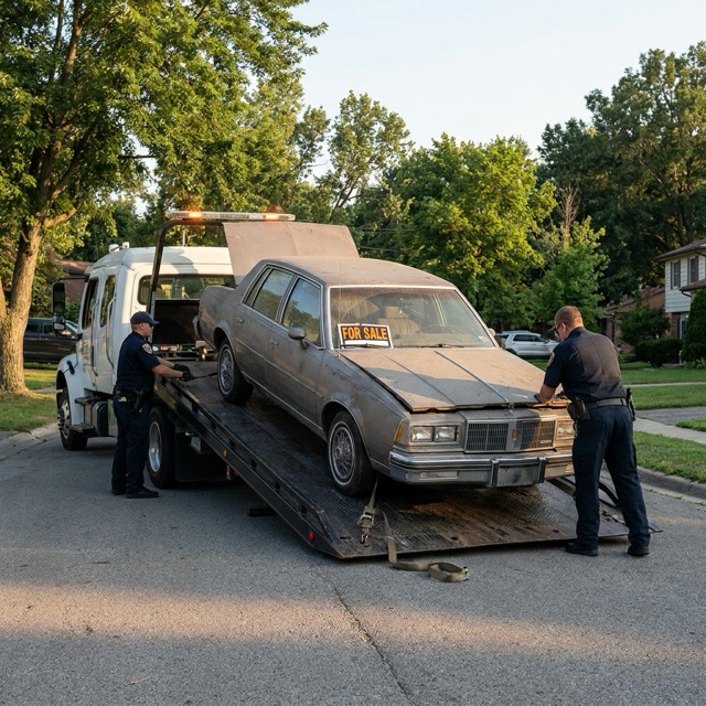 sell non running car Illinois - tow truck pickup of vehicle that will not start